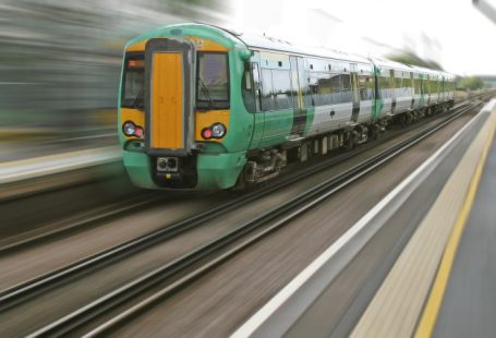 Train - blur, commute, commuting