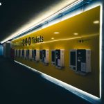 Train Ticket - yellow and white building during nighttime