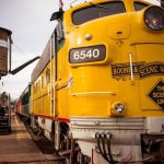 Train Ticket - yellow Scenic valley train