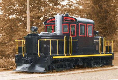 Train Ticket - black train