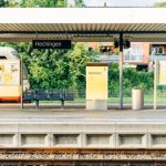 Train Ticket - minimalist photography of train station