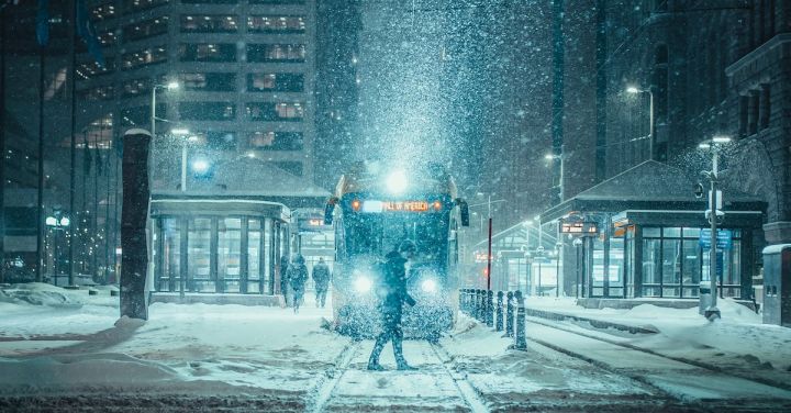 Train Terminals - Person Standing in Front of a Train