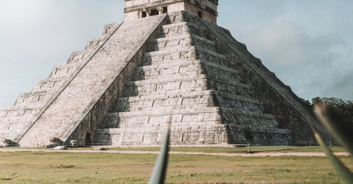 Architectural Sights - Gray Pyramid on Grass Field during Day