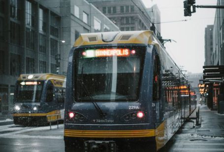 Train Crossings - Yellow and Gray Passenger Train Photo